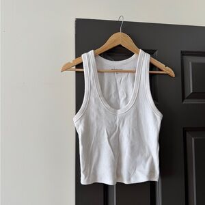 Women's White Tank Top
